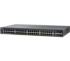 Cisco SF250-48 / Switch / 4X 10-100 RJ-45 / 2x Combo Gbit / 2x SFP / USB / QoS / VLAN