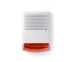 Nedis DUMSS20WT - Dummy-Sicherheitssirene Weiß / IP44