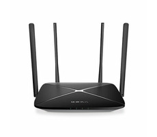 Mercusys AC12 schwarz / Router / AC1200 / 1x WAN / 4X LAN