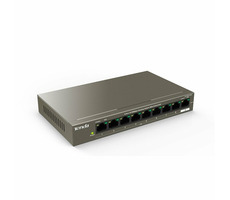 Tenda TEF1109P-8-63W / 8- Port / 10-100 Mbit/s / PoE 63W