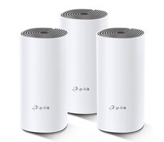 TP-LINK Deco E4 (3er-Pack) / WLAN-System MESH AC1200 / Dualband / 2,4 GHz - 300 Mbit/s / 5 GHz - 867 Mbit/s / 2x LAN