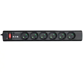 EATON Protection Strip PS6F / Überspannungsschutz / 6 Steckdosen