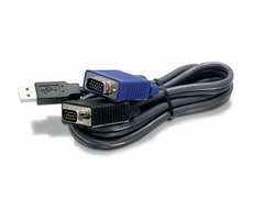 Trendnet KVM-Kabel USB-VGA / für KVM-Switches TK-207K & TK-209K & TK-407K & TK-409K / 4,5 m