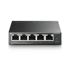 TP-LINK TL-SG1005P / Switch / 10 Gbit/s / 5x LAN / PoE