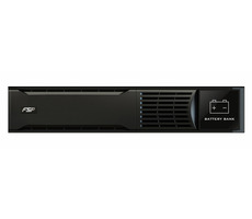 Fortron Rack Batteriebank 3K / für Custos 9X+ / 2U / 72V / 12x18Ah