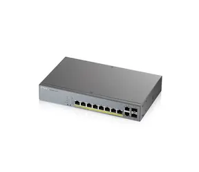 ZyXEL GS1350-12HP / 12- Port Switch / 100|1000 Mbit/s / 8x GbE / 2x SFP / PoE