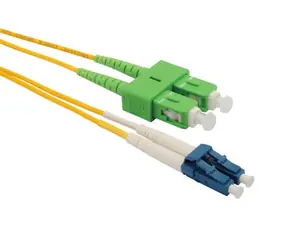 Solarix optisches Kabel SC-LC APC-UPC 5m / Patchkabel / Singlemode / Duplex / OS1