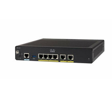 Cisco C927-4P / Sicherheitsrouter / 4X LAN / 1x WAN / 1x VADSL (Annex A) / USB