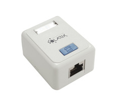 Solarix -Buchse 1x RJ45 CAT5E STP auf Putz