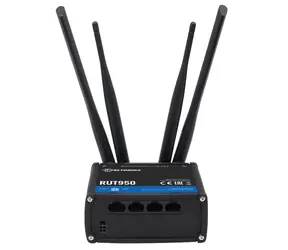 Teltonika RUT950 / Router / LAN & 2G & 3G & LTE & Wi-Fi / 802.11n / 150 Mbit/s / DUAL SIM / 3x LAN / 1x WAN