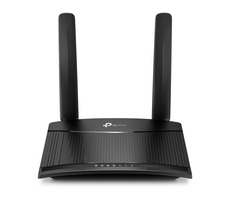 TP-LINK TL-MR100 / 3G&4G LTE-Router / 802.11n / 2,4 GHz / 300 Mbit/s / 1x LAN / 1x WAN&LAN / 2x abnehmbare Antenne