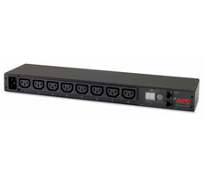 APC AP7821B / Rack-PDU mit Messung / 1HE / 230V / 16A / 8x IEC 320 C13 / 1x IEC-320 C20 (Eingang)