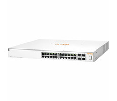 Aruba Instant On 1930 24G 4SFP+ 370W Switch / 24x Gigabit RJ45-Ports / 4X 10Gigabit SFP+-Ports / PoE+ / 370W 