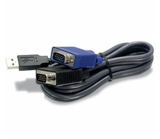 Trendnet KVM-Kabel USB+D-Sub - D-Sub / für KVM-Switch / 1,83 m