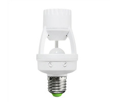 Solight WPIR06 PIR-Sensor für E27-Glühbirne weiß