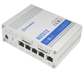 Teltonika RUTX12 / Router / LAN & WLAN & LTE / 802.11ac / 867 Mbit/s / (2,4 GHz & 5 GHz)