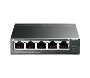 TP-LINK TL-SG105PE / SMART Switch / 5x1000Mbps / PoE+