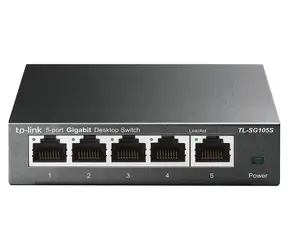 TP-LINK TL-SG105S / Switch / 5x1000Mbps / QoS