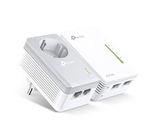 TP-LINK TL-WPA4226 Powerline AV600 Kit / 600Mbps / 2xLAN / WiFi / 1x Steckdose / 2 Stk