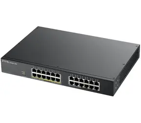 ZyXEL GS1900-24EP / Managed Switch / 10|100|1000Mbps / 24x GLAN / Qos / VLAN / PoE 130W