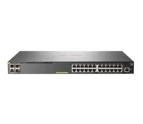 HP Aruba 2930F 24G PoE+ 4SFP+ Switch / 24x 10|100|1000 Mbit/s RJ45-Ports / 4X Gigabit SFP+-Ports