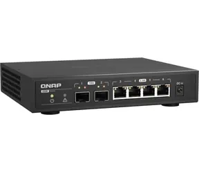 QNAP QSW-2104-2S / 6- Port -Switch / 2 x 10GbE SFP+ / 4 x 2,5GbE RJ45 