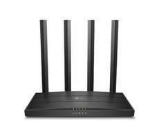 TP-LINK Archer C6 V3.2 / Router AC1200 / 2,4 GHz - 300 Mbit/s / 5 GHz - 867 Mbit/s / GWAN + 4X GLAN 