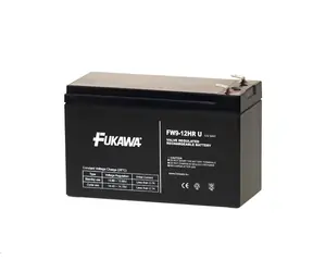 Fukawa FW 9-12HRU / (12V 9Ah - Faston 250) SLA-Batterie / Lebensdauer 5 Jahre