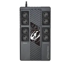 PowerWalker VI 600 MS FR / USV-Notstromversorgung / 600 VA / 360 W / 8x CEE 7/5 (Typ E)