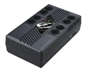 PowerWalker VI 600 MS / USV-Notstromversorgung / 600 VA / 360 W / 8x Schuko