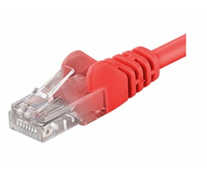 OEM UTP CAT5E 12m / Patchkabel / RJ45-RJ45 / rot