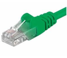 OEM SFTP CAT5E 2,4m / Patchkabel / RJ45-RJ45 / grün