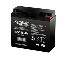 Blow 82-226# Xtreme Wiederaufladbare Gel-Batterie 12V 18Ah