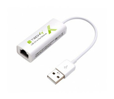 Techly IDATA-ADAP-USB2TY2 Adapter Ethernet - USB M