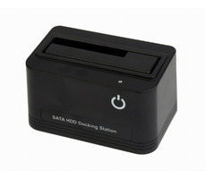 Gembird HD32-U2S-5 schwarz / Dockingstation / 2,5" und 3,5" / Plug and Play / Klonen & Backup 
