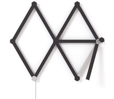 Nanoleaf Lines Skins 9er-Set mattschwarz / Set aufsteckbare Hüllen