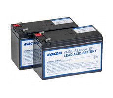 Avacom AVA-RBP02-12090- Kit - Batterie für USV CyberPower & EATON & Effekta & FSP Fortron & HP & Legrand