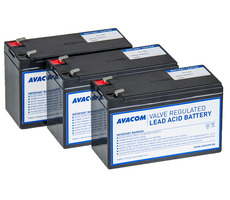 Avacom AVA-RBP03-12090- Kit - Batterie für USV CyberPower & DELL & HP & EATON & Effekta & FSP Fortron & Legrand