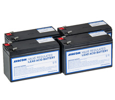Avacom AVA-RBP04-12072- Kit - Batterie für USV CyberPower & EATON & Effekta & Legrand