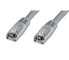 OEM SFTP CAT5E 10m / Patchkabel / RJ45-RJ45 / grau