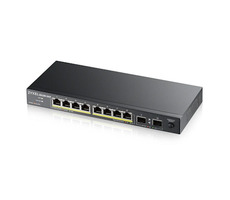 ZyXEL GS1100-10HP v2 / 10- Port -Switch / 100|1000 Mbit/s / 2xSFP / 8x PoE