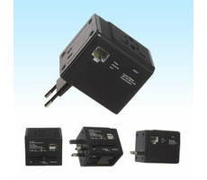 Orava NT-450Wi / Universeller WLAN-Reiseadapter 2x USB / 1x LAN