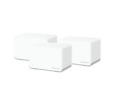 Mercusys Halo H70X (3 Stück) / Wi-Fi Mesh-System AX1800 / Dual-Band / 2,4 GHz - 574 Mbit/s / 5 GHz - 1201 Mbit/s / 3x GLAN