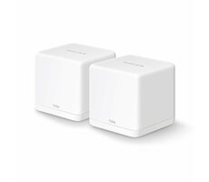 Mercusys Halo H30G (2 Stück) / WLAN-Mesh-System AC1300 / Dual-Band / 2,4 GHz - 400 Mbit/s / 5 GHz - 867 Mbit/s / 2x GLAN