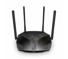Mercusys MR80X / Wi-Fi 6 Router AX3000 / Dual Wi-Fi / 2,4 GHz / 5 GHz / 1x WAN / 3x LAN