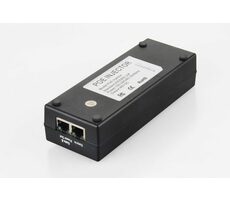 MicroConnect IEEE Gigabit PoE Injektor schwarz / 802.3 AF / 15,4W 