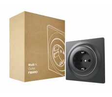 Fibaro Walli N Steckdose (Schuko) schwarz / 16A