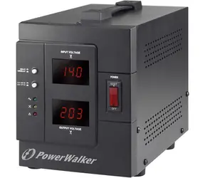 Ausgepackt - PowerWalker AVR 2000-SIV / Spannungsregler / 2000 VA / 1600 W / 2x Schuko / ausgepackt