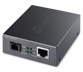 TP-LINK TL-FC111PB-20 / Medienkonverter / 10/100 Mbit/s auf 100 Mbit/s / 48 V