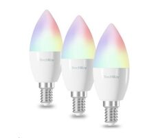 Techtoy Intelligente Glühbirne (E14) / 4,4 W / E14 / RGB / 3St